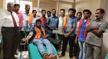 ವಿಶ್ವ ಹಿಂದೂ ಪರಿಷತ್ – ಭಜರಂಗದಳ ಸುಳ್ಯ ಪ್ರಖಂಡದಿಂದ ರಕ್ತದಾನ ಶಿಬಿರ