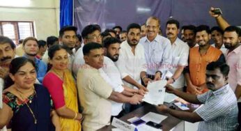 ನ ಪಂ ಚುನಾವಣೆ : ನಾವೂರು ವಾರ್ಡ್ ನಿಂದ ಕಾಂಗ್ರೆಸ್ ಅಭ್ಯರ್ಥಿ ಶರೀಫ್ ಕಂಠಿ ನಾಮಪತ್ರ ಸಲ್ಲಿಕೆ
