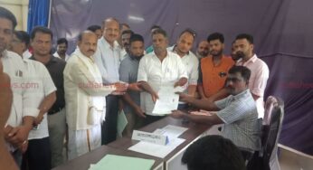 ನ ಪಂ ಚುನಾವಣೆ : ಕಾಂಗ್ರೆಸ್ ಅಭ್ಯರ್ಥಿಗಳಾಗಿ ಕೆ ಎಂ ಮುಸ್ತಫಾ ಸಹಿತ ಮೂವರು ನಾಮಪತ್ರ ಸಲ್ಲಿಕೆ