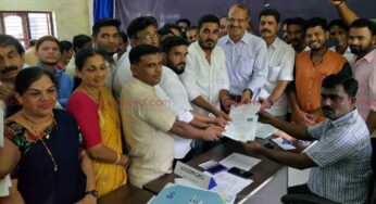 ನಗರ ಪಂಚಾಯತ್ ಚುನಾವಣೆ : ಕಾಂಗ್ರೆಸ್‍ನಿಂದ 11 ಮಂದಿ ನಾಮಪತ್ರ ಸಲ್ಲಿಕೆ