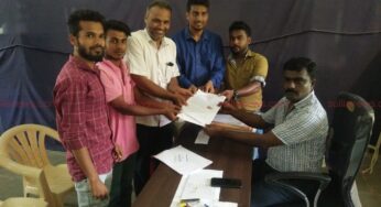 ನ ಪಂ ಚುನಾವಣೆ : ಆಮ್ ಆದ್ಮಿ ಪಕ್ಷ ಬೆಂಬಲಿತ ಅಭ್ಯರ್ಥಿ ನಾಮಪತ್ರ ಸಲ್ಲಿಕೆ