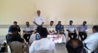 ಮದ್ಯವರ್ಜನ ಶಿಬಿರದ ಪೂರ್ವಭಾವಿ ಸಭೆ