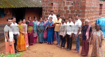 ಸವಣೂರು :ಬಡಮಹಿಳೆಯ ಮನೆ ನಿರ್ಮಾಣಕ್ಕೆ ಗ್ರಾ.ಪಂ.ನೆರವು