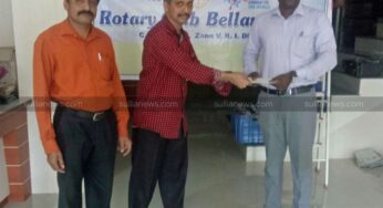 ಬೆಳ್ಳಾರೆ ರೋಟರಿ ಕ್ಲಬ್ ಟೌನ್ ವತಿಯಿಂದ ನೆರವು