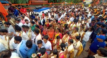 ಭಕ್ತ ಸಾಗರದ ಜೊತೆ ಕುಕ್ಕೆ ಸುಬ್ರಹ್ಮಣ್ಯದತ್ತ ಸಾಗುತ್ತಿರುವ ಬ್ರಹ್ಮರಥ