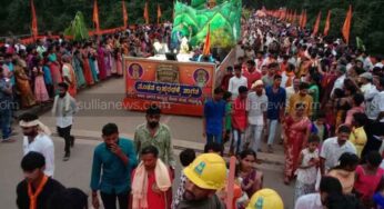 ಬ್ರಹ್ಮರಥದ ಮೆರವಣಿಗೆಗೆ ಸಾತ್ ನೀಡಿದ ಆನೆ “ಯಶಸ್ವಿ” : ಕಳೆಕಟ್ಟಿದ ಮೆರವಣಿಗೆ