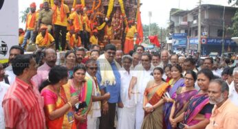ಕುಕ್ಕೆ ಸುಬ್ರಹ್ಮಣ್ಯದ ನೂತನ ಬ್ರಹ್ಮರಥಕ್ಕೆ ಎಲ್ಲೆಡೆ ಅದ್ದೂರಿ ಸ್ವಾಗತ : ಸುಬ್ರಹ್ಮಣ್ಯದಲ್ಲಿ ಸ್ವಾಗತಕ್ಕೆ ಭರದ ಸಿದ್ಧತೆ