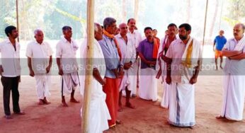 ಅಯ್ಯನಕಟ್ಟೆ ಉಳ್ಳಾಕುಲು ಸಪರಿವಾರ ದೈವಸ್ಥಾನ ಬ್ರಹ್ಮ ಕಲಶ- ತಂತ್ರಿಗಳಿಗೆ ಸ್ವಾಗತ