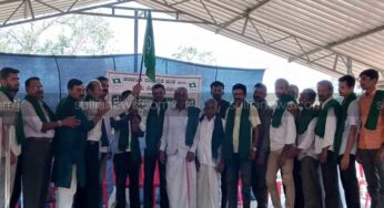 ಏನೆಕಲ್ಲು: ರೈತಸಂಘದ ನೂತನ ಗ್ರಾಮ ಘಟಕಕ್ಕೆ ಅಧಿಕಾರ ಹಸ್ತಾಂತರ