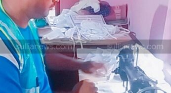 ಕೊರೊನಾ ವೈರಸ್ ಭೀತಿ : ಸುಳ್ಯ ವಿಖಾಯ ತಂಡದಿಂದ ಮಾಸ್ಕ್ ತಯಾರಿ