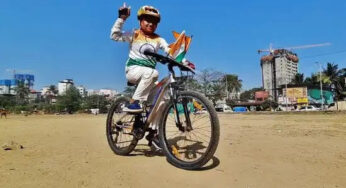 ಕಾಶ್ಮೀರದಿಂದ ಕನ್ಯಾಕುಮಾರಿವರೆಗೆ ಸೈಕ್ಲಿಂಗ್ ಮಾಡಿದ 10 ವರ್ಷದ ಬಾಲಕಿ |