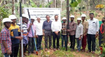 ಅಡಿಕೆ ಬೆಳೆಗಾರರಿಗೆ ಕೊಯ್ಲು- ರೋಗ ನಿರ್ವಹಣೆಯಲ್ಲೂ ರೈತರ ಜೊತೆ ಹೆಜ್ಜೆ ಹಾಕಿದ ಸಿಪಿಸಿಆರ್‌ಐ |