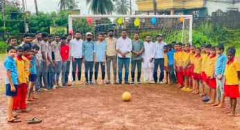ಸುಳ್ಯ | ಫುಟ್ಬಾಲ್ ಪೋಸ್ಟ್ ಹಸ್ತಾಂತರ ಹಾಗೂ ಲೋಕಾರ್ಪಣೆ ಕಾರ್ಯಕ್ರಮ