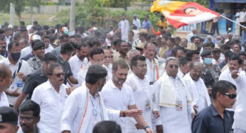 #BharatJodoYatra | ಕರ್ನಾಟಕ ಪ್ರವೇಶಿಸಿದ ಭಾರತ್‌ ಜೋಡೋ ಯಾತ್ರೆ | ಮೊದಲ ದಿನವೇ ಬಿಜೆಪಿ ವಿರುದ್ಧ ಗುಡುಗಿದ ಸಿದ್ಧರಾಮಯ್ಯ |