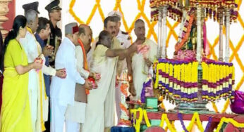 ಮೈಸೂರು ದಸರಾ ಉದ್ಘಾಟಿಸಿದ ರಾಷ್ಟ್ರಪತಿ ದ್ರೌಪದಿ ಮುರ್ಮು |