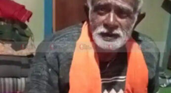 ದೇವರ ಮೂರ್ತಿ ಮೇಲೆ ಪಾದವಿಟ್ಟು ಪೂಜೆ ಮಾಡಿದ ಅರ್ಚಕ | ಭಕ್ತರ ಅಸಮಾಧಾನದ ಬಳಿಕ ಕ್ಷಮೆಯಾಚಿಸಿದ ಅರ್ಚಕ |