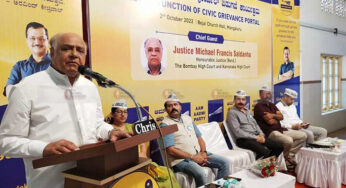 ಆಮ್ ಆದ್ಮಿ ಪಕ್ಷದಿಂದ ನಾಗರಿಕ ಕುಂದುಕೊರತೆ ಪೊರ್ಟಲ್ ಬಿಡುಗಡೆ | ಒಂದು ವರ್ಷದೊಳಗೆ ಮಂಗಳೂರಿನಲ್ಲಿ ಎಎಪಿ ಹವಾ | ನಿವೃತ ನ್ಯಾಯಮೂರ್ತಿ ಮೈಕಲ್ ಎಫ್ ಸಲ್ದಾನ ಅಭಿಮತ |