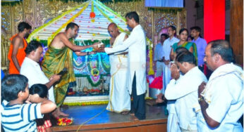ಸುಬ್ರಹ್ಮಣ್ಯ ಕಾಲೇಜಿನಲ್ಲಿ ಸತ್ಯನಾರಾಯಣ ಪೂಜೆ ಹಾಗೂ ಶಾರದ ಪೂಜೆ