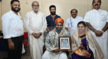 ಸುರಿಯ ಸದಾಶಿವ ರುದ್ರ ದೇವಸ್ಥಾನಕ್ಕೆ ಭೇಟಿ ನೀಡಿದ ರಿಷಭ್ ಶೆಟ್ಟಿ ದಂಪತಿ
