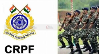 CRPF ನಲ್ಲಿ 1458 ಹುದ್ದೆಗಳು ಖಾಲಿ | ಆಸಕ್ತರಿಂದ ಅರ್ಜಿ ಆಹ್ವಾನ