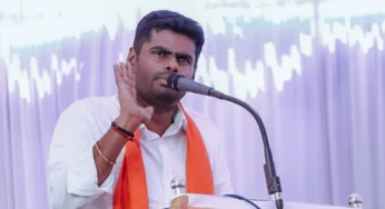 ಚುನಾವಣೆ ಮುಗಿಯುವರೆಗೂ ಅಣ್ಣಾಮಲೈ ಸಂಚಾರಕ್ಕೆ ನಿರ್ಬಂಧ ಹೇರಿ: ಚುನಾವಣಾ ಆಯೋಗಕ್ಕೆ ಕಾಂಗ್ರೆಸ್‌ ದೂರು