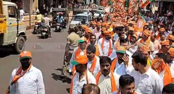ಸುಳ್ಯ | ಬಿಜೆಪಿ ಅಭ್ಯರ್ಥಿ ಭಾಗೀರಥಿ ಮುರುಳ್ಯ ನಾಮಪತ್ರ ಸಲ್ಲಿಕೆ | ಮೆರವಣಿಗೆ |