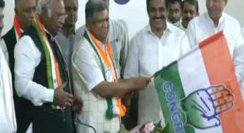 ಬಿಜೆಪಿ ತೊರೆದು ಕಾಂಗ್ರೆಸ್‌ ಸೇರ್ಪಡೆಗೊಂಡ ಜಗದೀಶ್‌ ಶೆಟ್ಟರ್‌