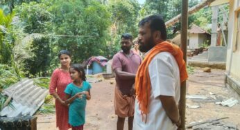 ಪುತ್ತೂರು | ಗಾಳಿ ಮಳೆಗೆ ಹಾನಿಯಾದ ಪ್ರದೇಶಗಳಿಗೆ ಅರುಣ್ ಪುತ್ತಿಲ ಭೇಟಿ| ನೆರವು