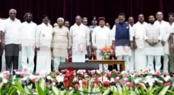 24 ನೂತನ ಸಚಿವರು ಪ್ರಮಾಣ ವಚನ ಸ್ವೀಕರ