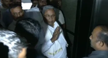 ಪ್ರತಿಕ್ರಿಯೆ ನೀಡದ ಸಿದ್ದರಾಮಯ್ಯ : ಫುಲ್ ಗರಂ ಆಗಿ ತೆರಳಿದ ಸಿದ್ದು