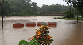 #HeavyRain | ನಿರಂತರ ಮಳೆಗೆ ತುಂಬಿ ಹರಿಯುವ ನದಿಗಳು | ಮುಂದುವರಿದ ಭಾರೀ ಮಳೆ | ಸೇತುವೆಗಳು ಬ್ಲಾಕ್‌ – ಸಂಚಾರಕ್ಕೆ ಅಡ್ಡಿ | ಕುಮಾರಧಾರಾ ಸ್ನಾನ ಘಟ್ಟ ಮತ್ತೆ ಮುಳುಗಡೆ |