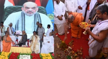 #Mantralaya |ಮಂತ್ರಾಲಯದಲ್ಲಿ ವಿಶ್ವದ ಅತಿ ಎತ್ತರದ ಶ್ರೀರಾಮ ಪ್ರತಿಮೆ ಹಾಗೂ ಥೀಮ್ ಪಾರ್ಕ್ ನಿರ್ಮಾಣ | ಅಮಿತ್ ಶಾ ಅವರಿಂದ ಶಂಕುಸ್ಥಾಪನೆ