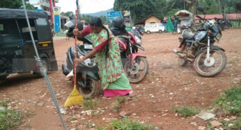 #SwachchBharat | ಸ್ವಚ್ಛ ಗ್ರಾಮ ಅಭಿಯಾನ | ಪೊರಕೆ ಹಿಡಿದು ಸ್ವಚ್ಛತೆಗೆ ಇಳಿದ ಟಾಸ್ಕ್‌ಫೋರ್ಸ್‌ |