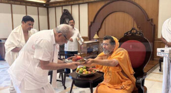ಎಡನೀರು ಮಠದ ಸ್ವಾಮೀಜಿ ಧರ್ಮಸ್ಥಳ ಭೇಟಿ