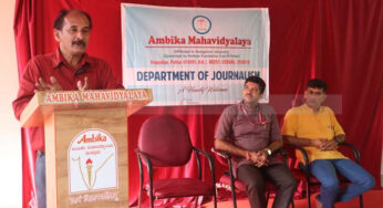 ಸಕಾರಾತ್ಮಕ ಪತ್ರಿಕೋದ್ಯಮ ತರಗತಿ | ಸುದ್ದಿ ಸಂಗ್ರಹಿಸುವ ವೇಳೆ ಪತ್ರಕರ್ತನಲ್ಲಿ ಸಕಾರಾತ್ಮಕ ಯೋಚನೆ ಬೇಕು | ಹಿರಿಯ ಪತ್ರಕರ್ತ ಗಣೇಶ ಪ್ರಸಾದ ಪಾಂಡೇಲು