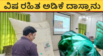 ವಿಷ ರಹಿತ ಅಡಿಕೆ ದಾಸ್ತಾನು