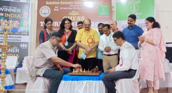ಮಂಗಳೂರಿನಲ್ಲಿ ರಾಷ್ಟ್ರೀಯ ಚೆಸ್ ಪಂದ್ಯಾವಳಿ ಆರಂಭ | ಪ್ರಪಂಚದಲ್ಲಿ 60 ಕೋಟಿ ಚೆಸ್‌ ಆಟಗಾರರಿದ್ದಾರೆ – ಸತ್ಯಪ್ರಸಾದ್‌ ಕೋಟೆ |