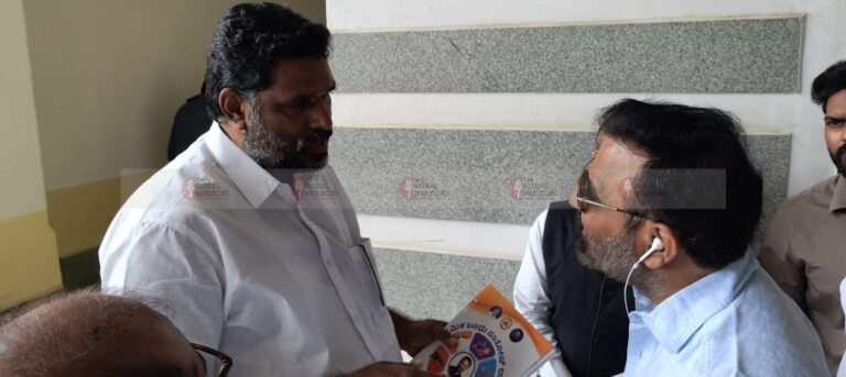 ಕೆಂಪು ಕಲ್ಲು ಅಲಭ್ಯತೆ | ಕೆಲಸ ಕಳಕೊಂಡಿರುವ ಕಟ್ಟಡ ಕಾರ್ಮಿಕರು | ನೆರವಿಗೆ ಧಾವಿಸಬೇಕೆಂದು ಕಾರ್ಮಿಕ ಸಚಿವರಿಗೆ ಮನವಿ