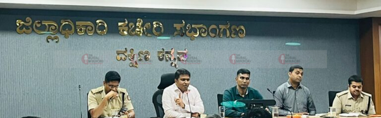 ಸಂಭಾವ್ಯ ಮಳೆ ಅನಾಹುತ ಪ್ರದೇಶಗಳನ್ನು ಗುರುತಿಸಲು ದ ಕ ಜಿಲ್ಲಾಧಿಕಾರಿ ಸೂಚನೆ